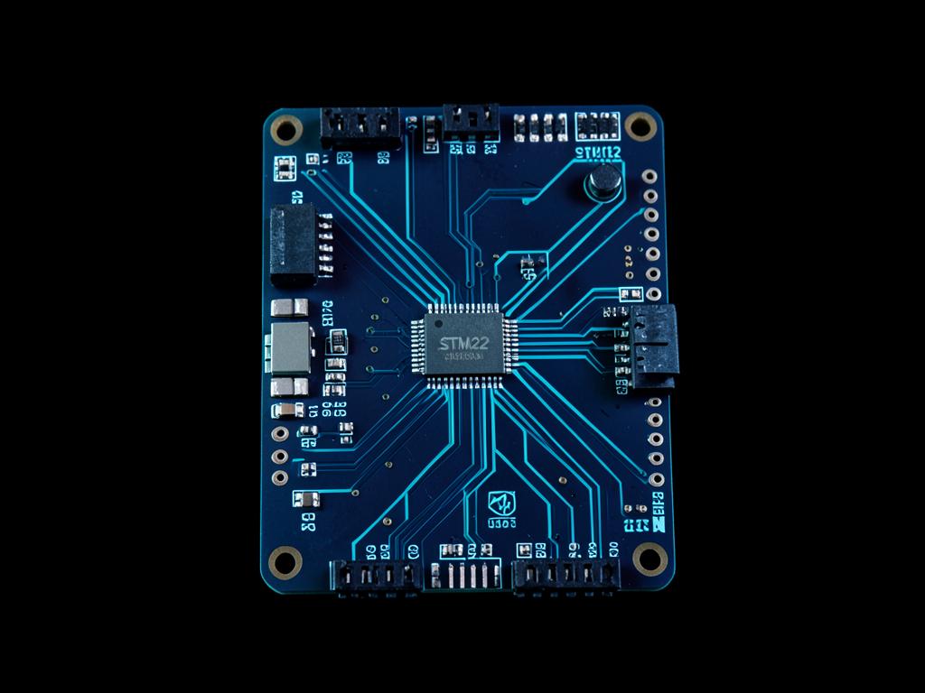 Robot Main Controller — custom PCB designed by Alireza Ahmadi
