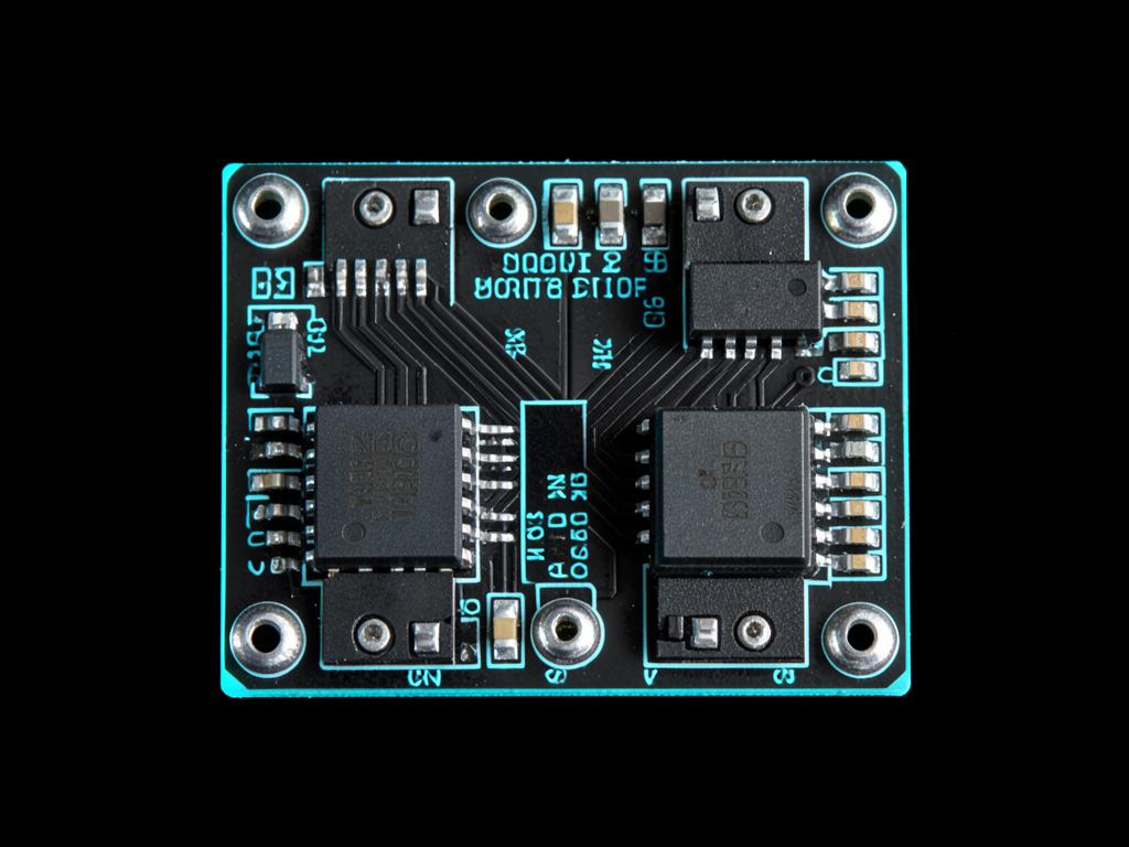 High-Current Motor Driver — custom PCB designed by Alireza Ahmadi